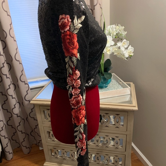 COPY - Top and bottom sequin set M - Picture 2 of 8